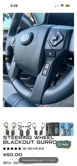 Meso customs parts