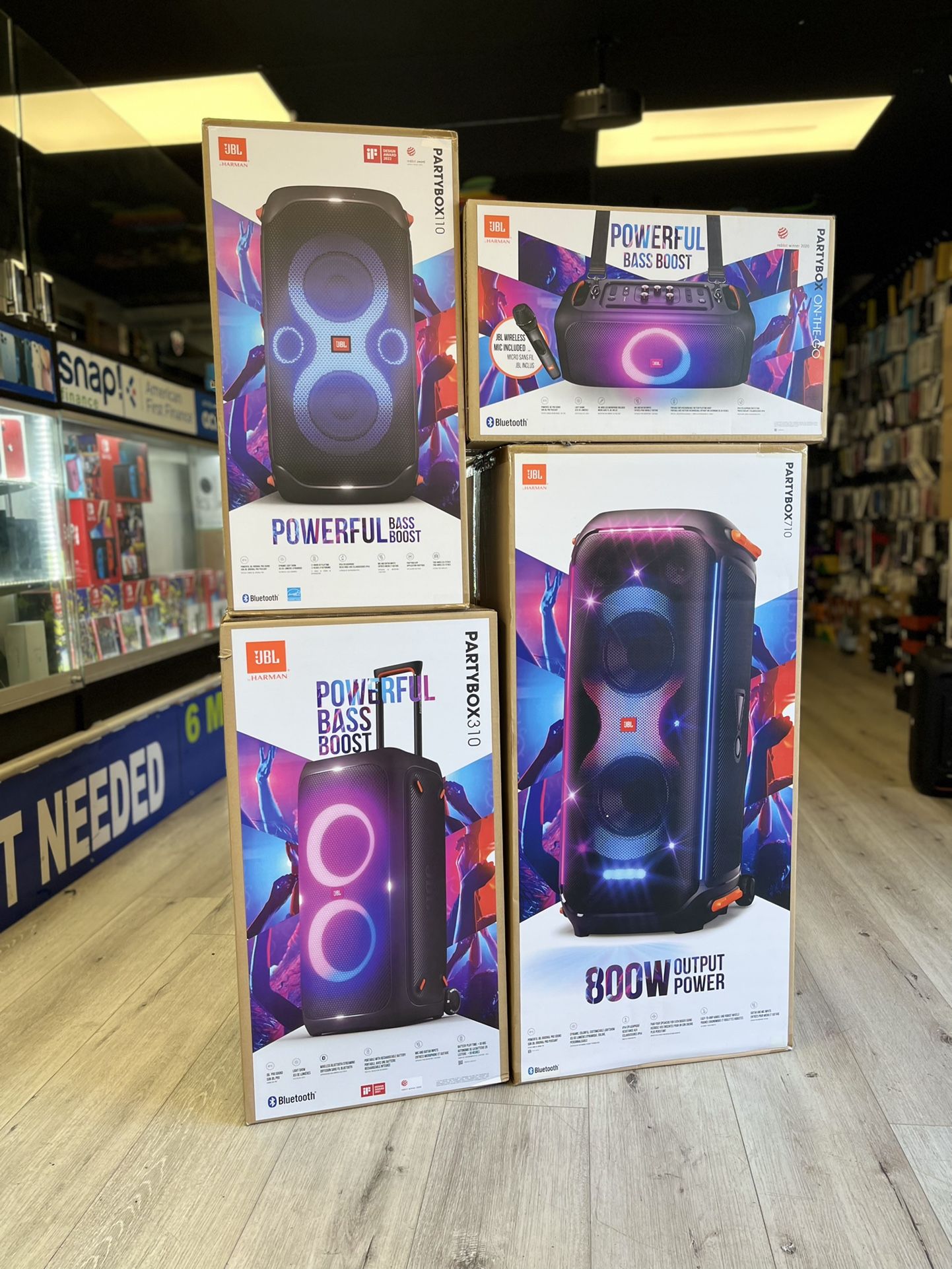 JBL Speakers (Different Models Available)