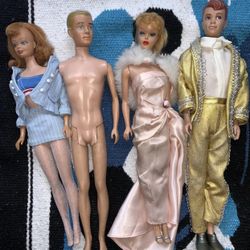 vintage 1960s barbie dolls