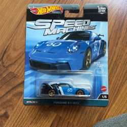 HOT WHEELS PORSCHE 911 GT3 SPEED MACHINES PREMIUM