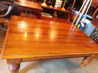 Hardwood Coffee Table :Mid-Century Modern