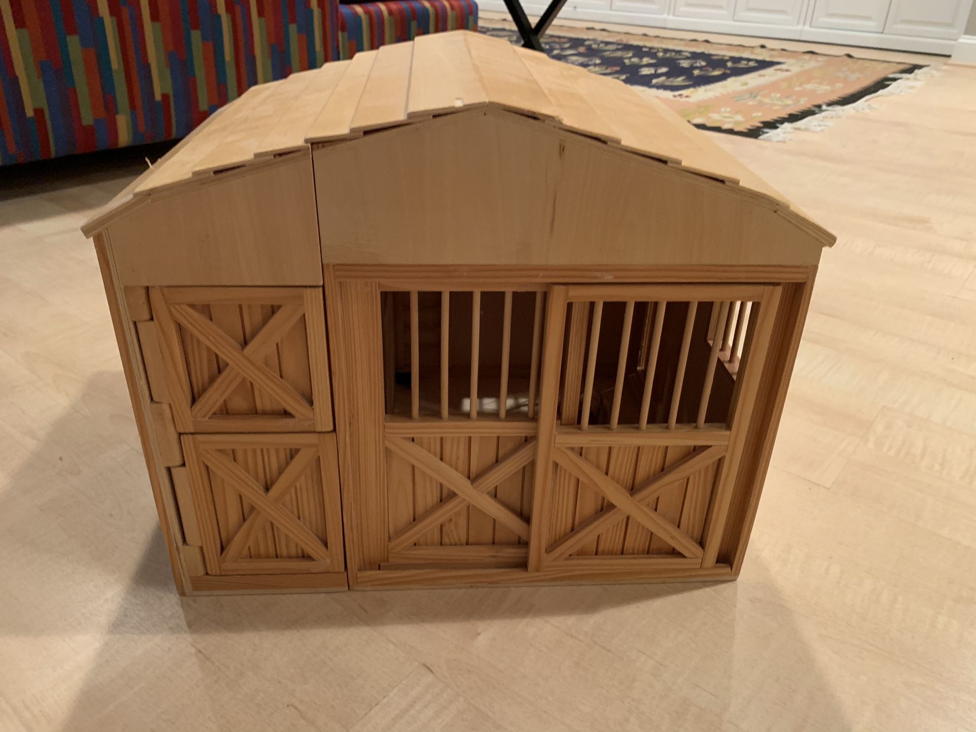 Melissa And Doug Folding Horse Stable