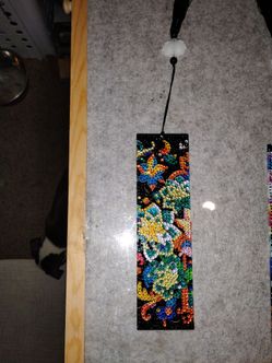 Diamond art bookmark