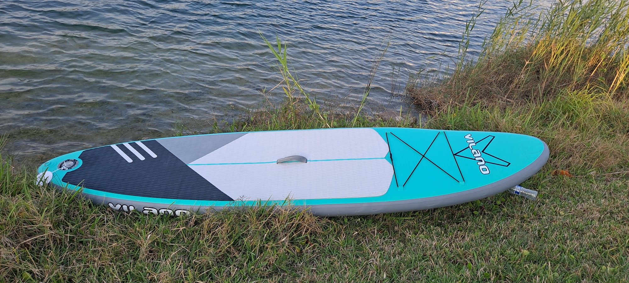 Vilano Navigator 10ft Inflatable SUP Stand Up Paddle Board Package