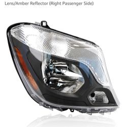 Headlight Assembly Compatible With Sprinter 2014-2018