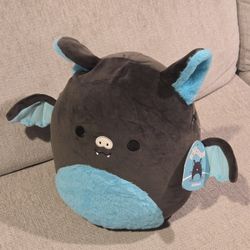 New Squishmallows 12" Aldous Teal Black Bat Super Soft Plush Stuffed Animals Toys