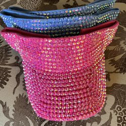 Rhinestone visor