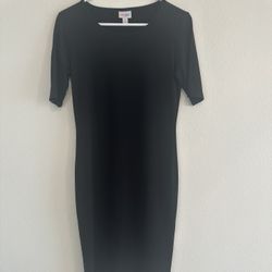LuLaRoe Solid Black Dress