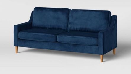 Prescott sofa Blue Velvet