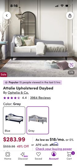 Upholstered Daybed