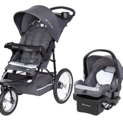 Baby Trend Jogging Stroller + Infant Car Seat Travel System