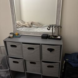 Gray Storage Unit