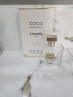Empty Box Of Coco Chanel 200ml And Small Empty Bottle Of COCO Chanel 