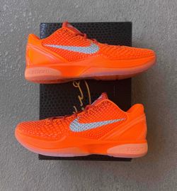 Kobe 6 Total Orange size 11.5