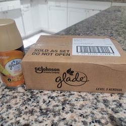 Glade Air Freshener. Hawaiian Breeze. Box Of 3. NEW