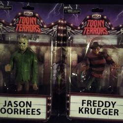 New Neca Tiny Terrors Of Jason Voorhees And Freddy Krueger Figures