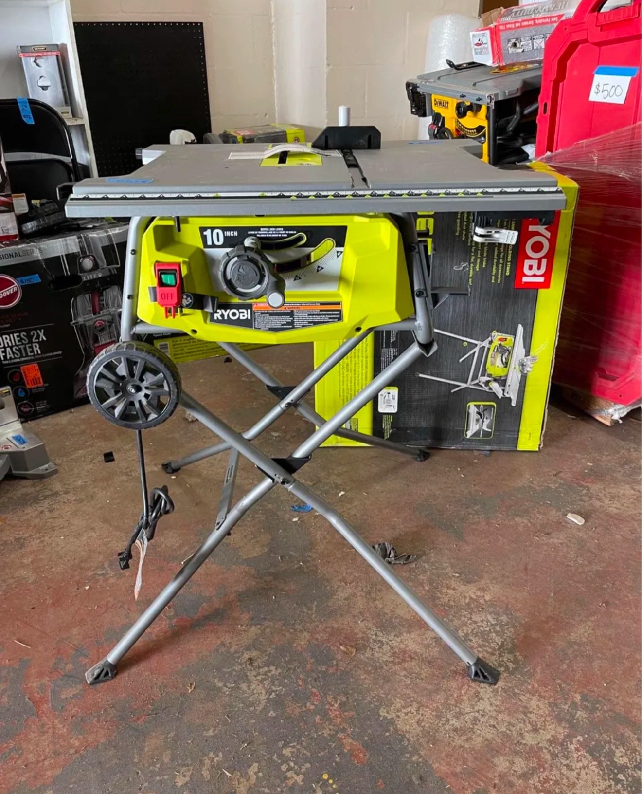 Ryobi 10 in Table Saws