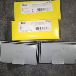 Hubble Weatherproof Covers, 1-Gang, GFCI Opening, Cast Zinc, Horizontal