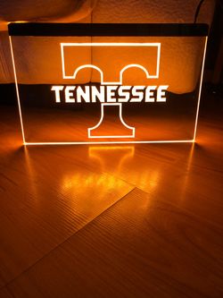 TENNESSEE LED NEON ORANGE LIGHT SIGN 8x12