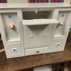 American Doll Murphy Bed With Extras