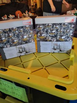 Threshold Silver Vase Filler Balls – Set of 2 Boxes