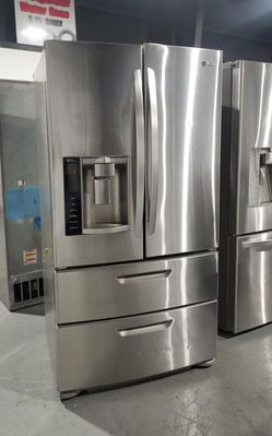 LG 4-Door Stainless Steel Refrigerator
