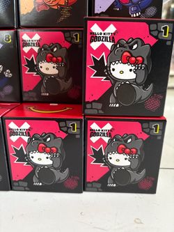 Hello Kitty godzilla McDonald’s happy meal toy
