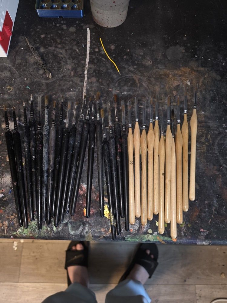 Hobby Paint Brushes