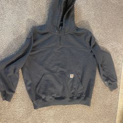 Carhartt Hoodie 1/4 Zip Heavy Weight Rain Defender