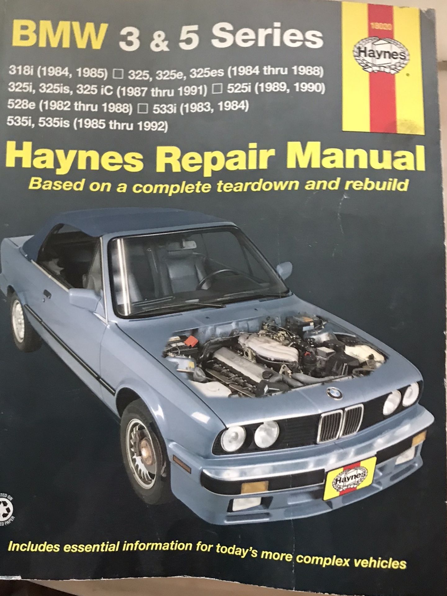 Haynes Bmw 3 and 5 Series Repair Manual