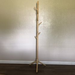 Solid Wood Coat Stand