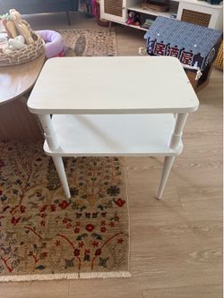 White double table/nightstand