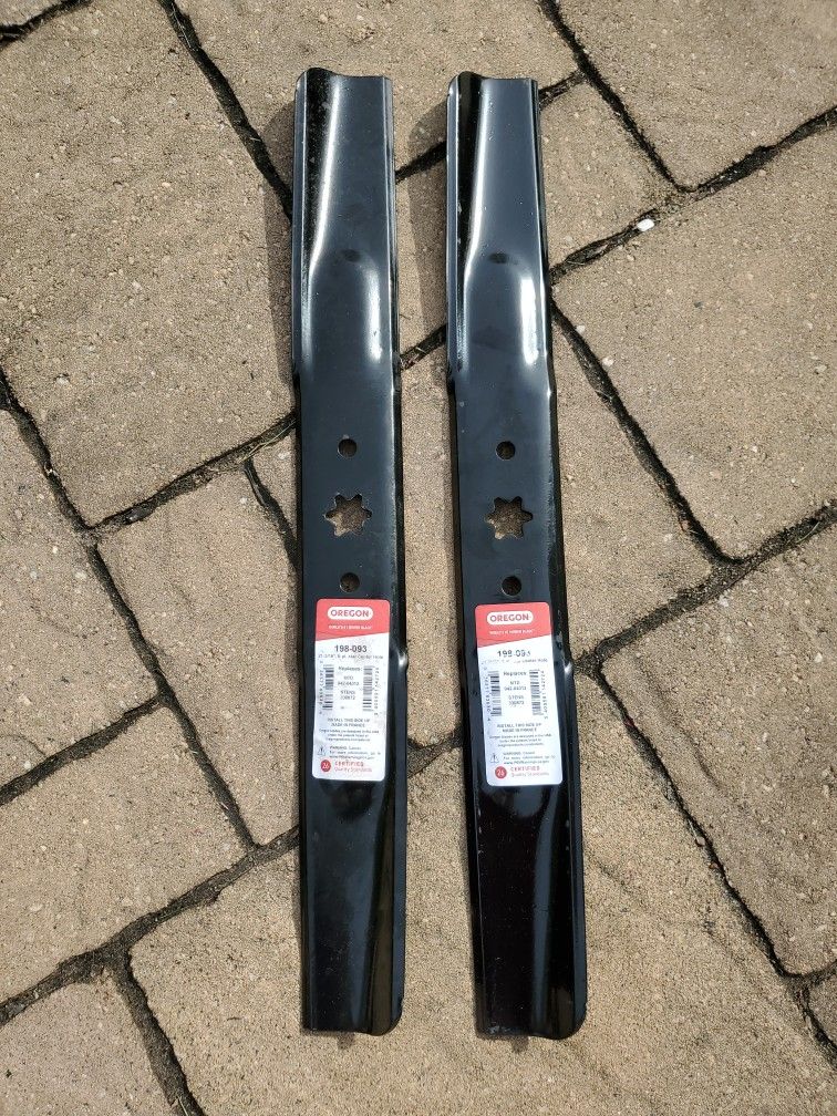 Riding Mower Blades Set