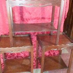 3 Antique Tables