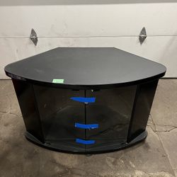 TV Stand With Glass Doors 