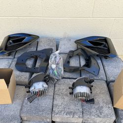 Nissan Maxima Fog Light 2020 2021, Front Light, Fog Light, LED Fog Light, complete set 