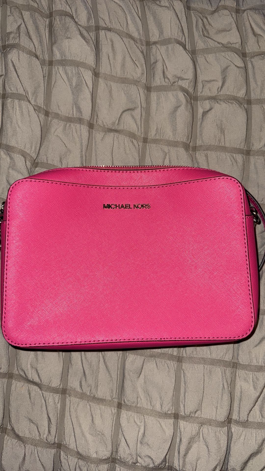 Hot Pink Michael Kors Crossbody Bag $30