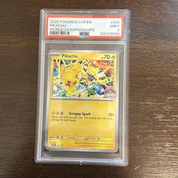 Pokemon SVP EN Pikachu World Champions