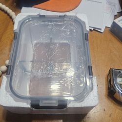 4pc Glass Food Storage 