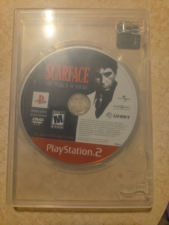 Scarface Ps2