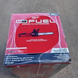 Milwaukee chain saw 16in