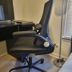Two Chairs One Assembled And One In Box