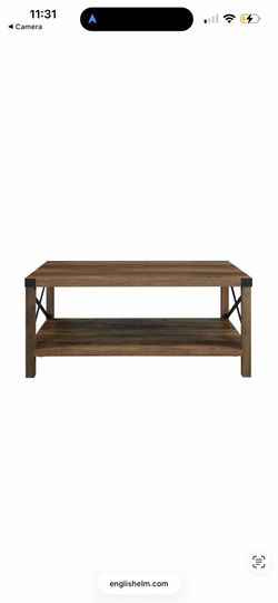 Rustic Wood Coffee Table