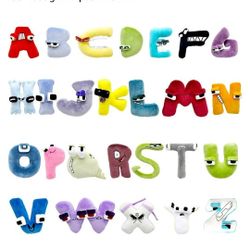 Alphabet Lore Plushies