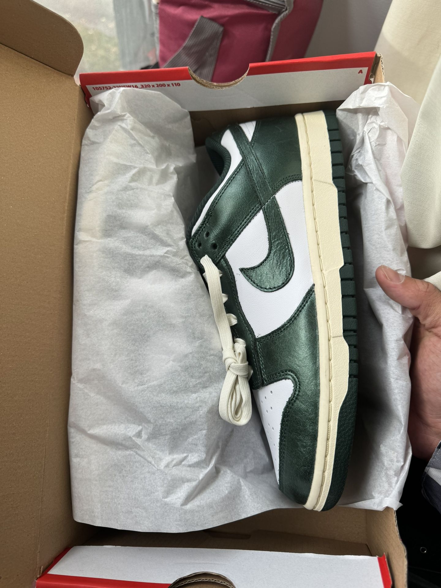 Green Premium Dunks Sz 8.5