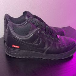 Black Supreme Airforce 1