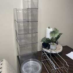 Kitchen Home Acrylic Organizer Bins