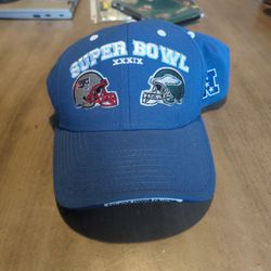 NFL Super Bowl XXXIX New England Patriots Vs Philadelphia Eagles Hat
