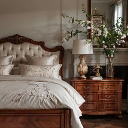 Vintage Style Furniture/ Antique Style Bed/ LivingRoom Furniture - Same Day Delivery - No Credit Needed - Customizable
