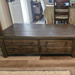 Macy's Benchwright Coffee & End Table 